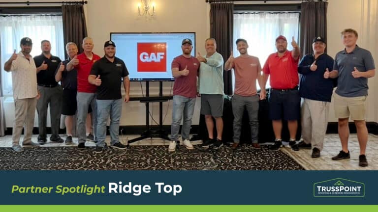 Partner Spotlight: Ridge Top Exteriors. What 20 Years in One Market Actually Builds.